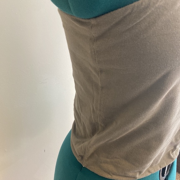 Mighty Fine Large Gray Tube Crop Top with multi-colored wording “UNITY” - Picture 3 of 5